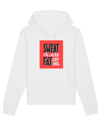 Sweat Is Just Fat Criyng White