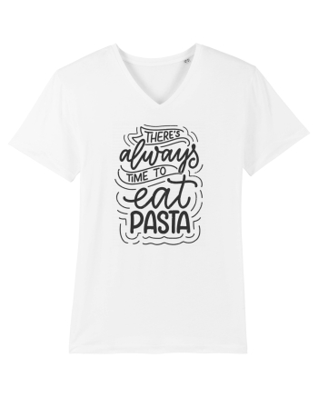 There's Always Time To Eat Pasta White