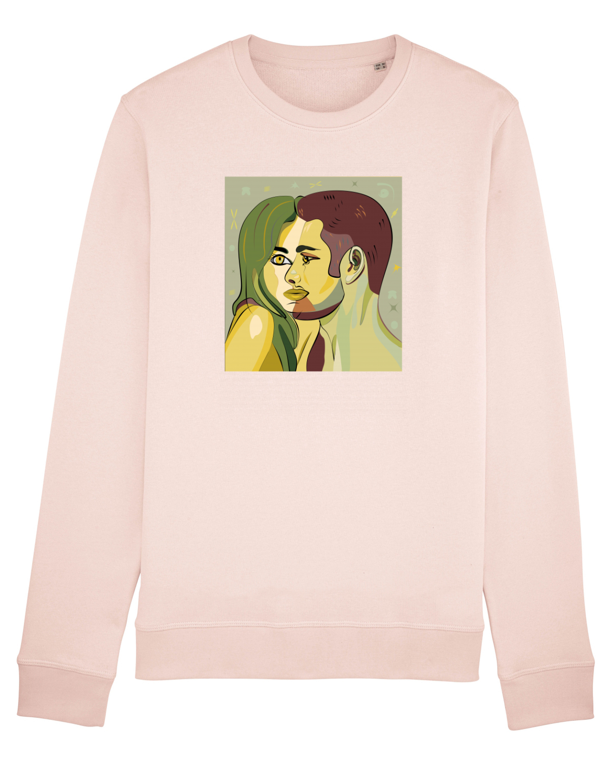 Bluză mânecă lungă Unisex Rise Candy Pink