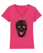 We Are Robots Tricou mânecă scurtă guler V Damă Evoker