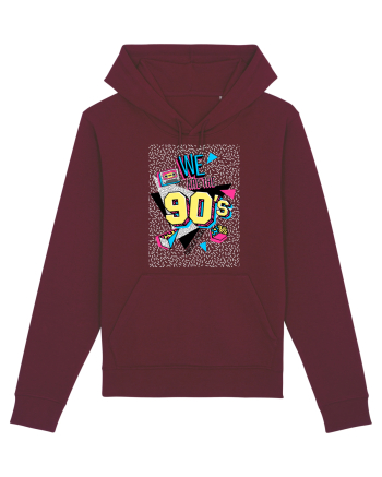 We Are The 90's Burgundy