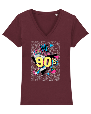 We Are The 90's Burgundy