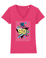 We Are The 90's Tricou mânecă scurtă guler V Damă Evoker