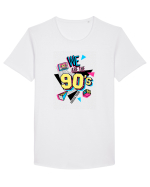 We Are The 90's Tricou mânecă scurtă guler larg Bărbat Skater