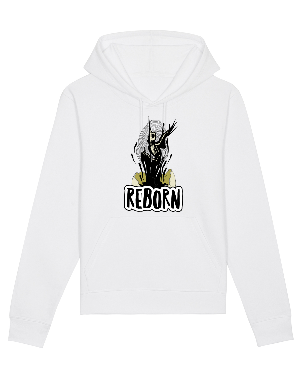 Hanorac Unisex Drummer White