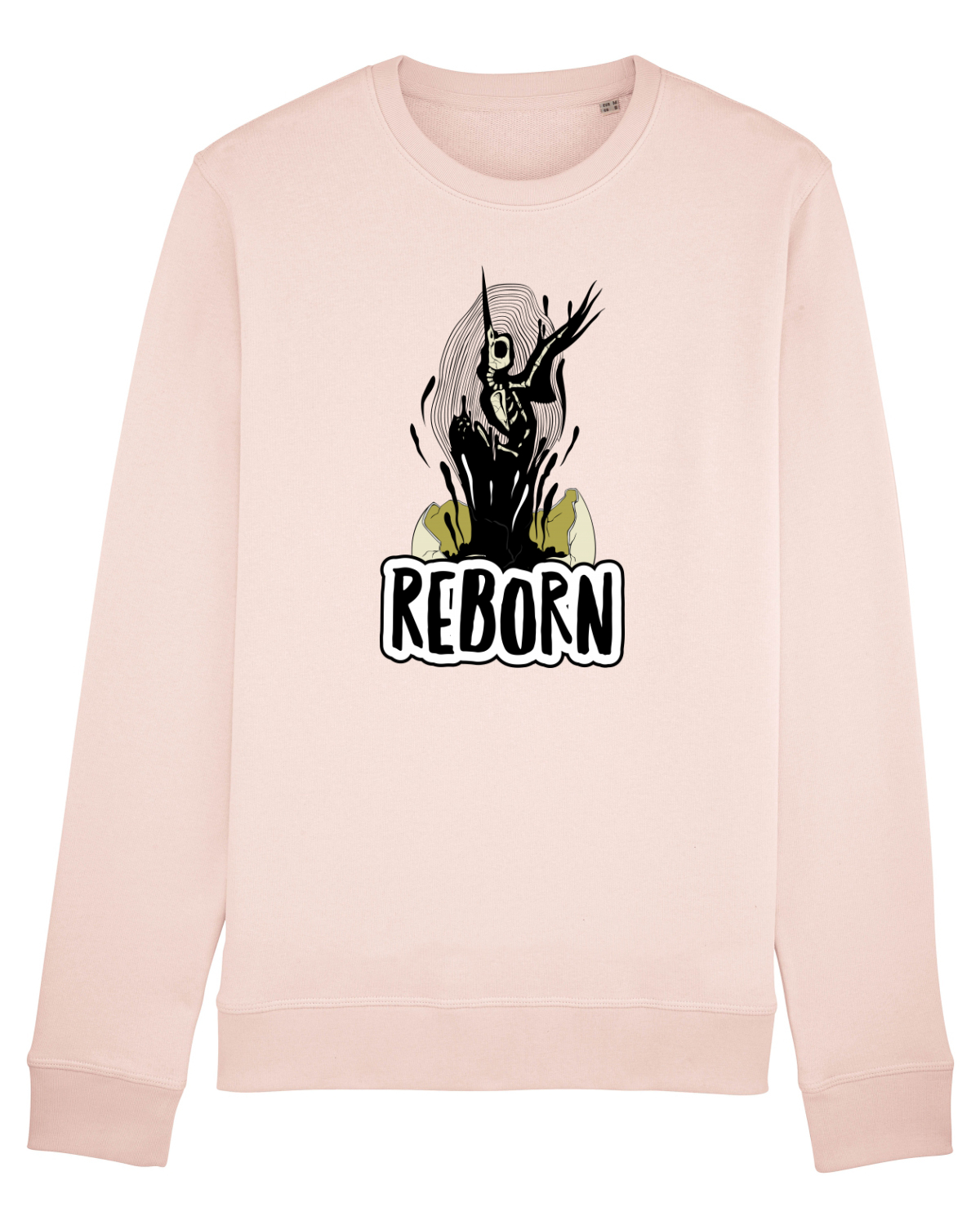 Bluză mânecă lungă Unisex Rise Candy Pink