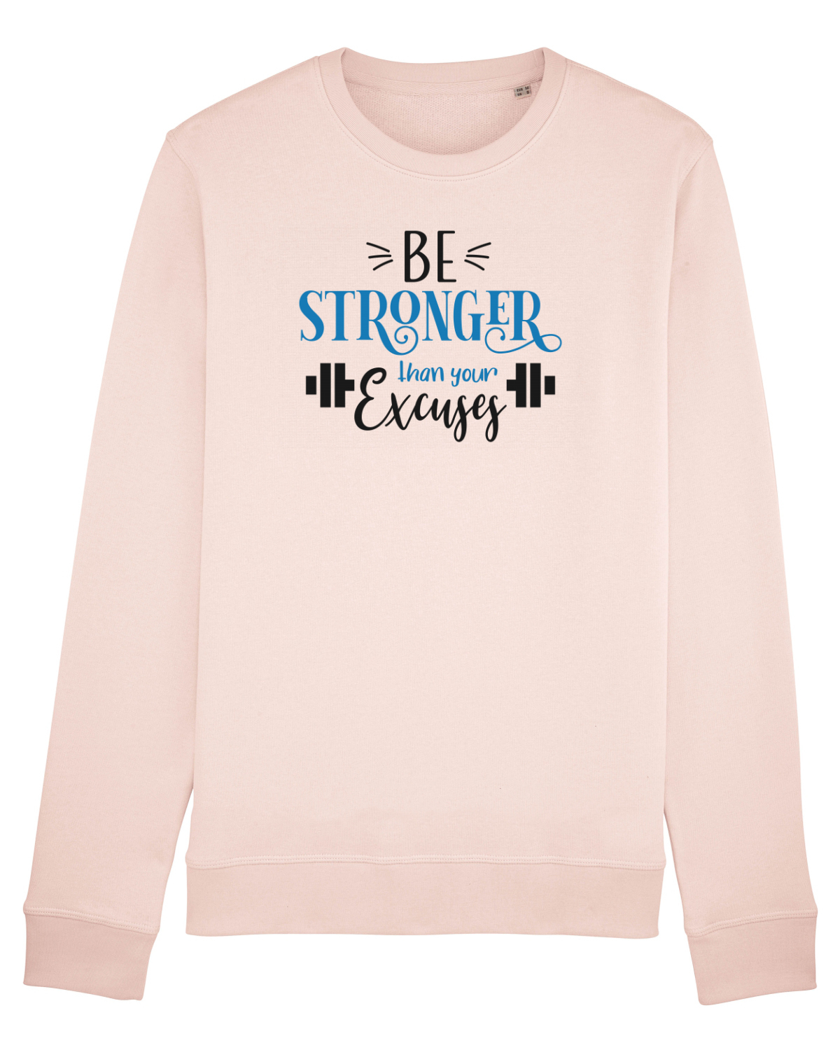 Bluză mânecă lungă Unisex Rise Candy Pink