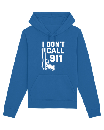 I Don't Call 911 Royal Blue