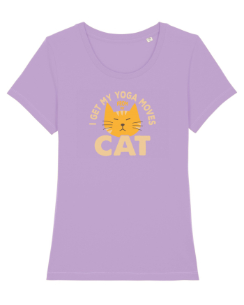 I Get My Yoga Moves From My Cat Lavender Dawn