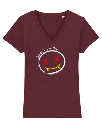 Skate Never Die Burgundy