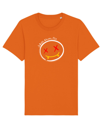 Skate Never Die Bright Orange