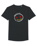Skate Never Die Tricou mânecă scurtă guler larg Bărbat Skater