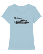 The Camaro Tricou mânecă scurtă guler larg fitted Damă Expresser