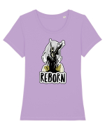 REborn - REnascut Tricou mânecă scurtă guler larg fitted Damă Expresser