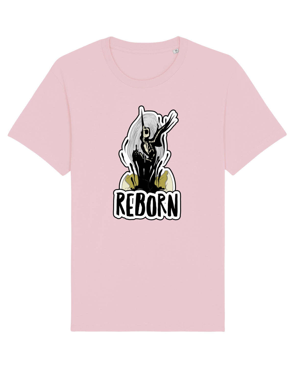 Tricou mânecă scurtă Unisex Rocker Cotton Pink