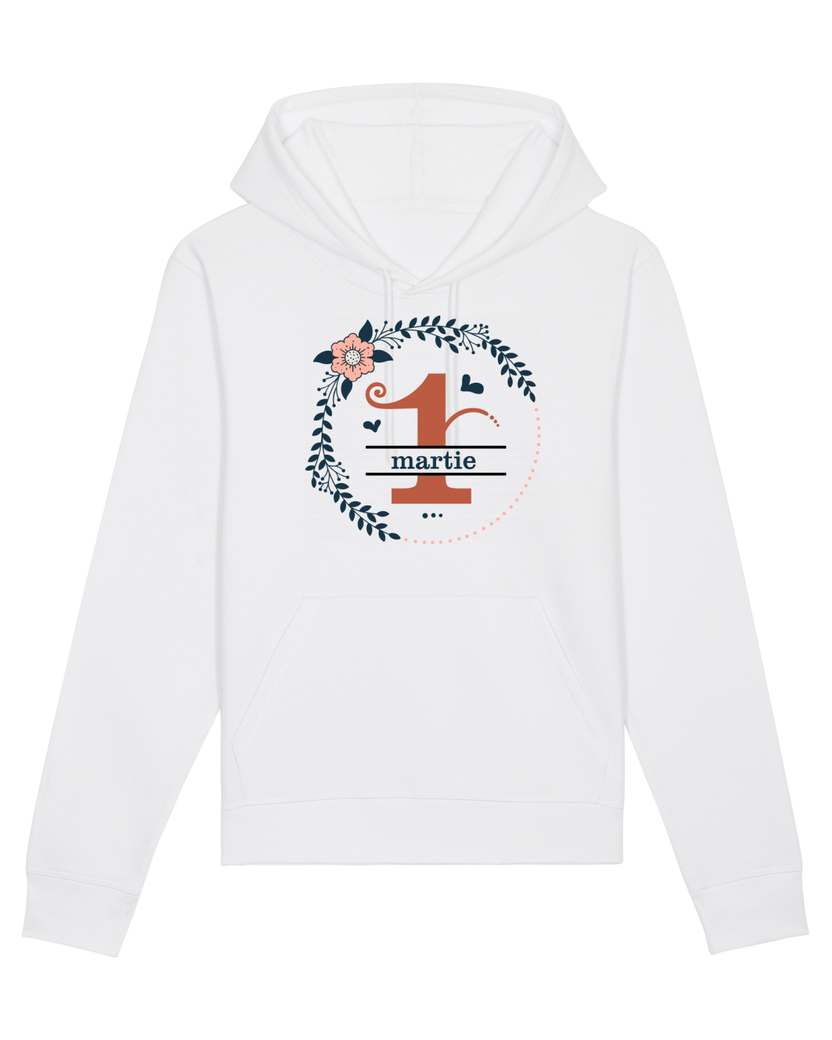 Hanorac Unisex Drummer White