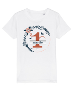 1 Martie Tricou mânecă scurtă  Copii Mini Creator