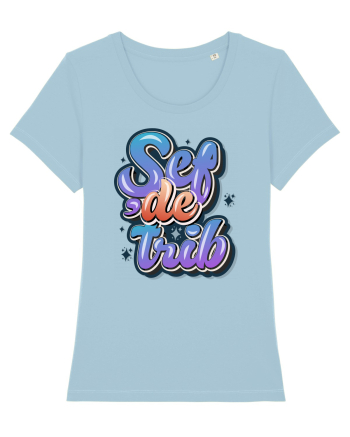 Sef de trib Sky Blue