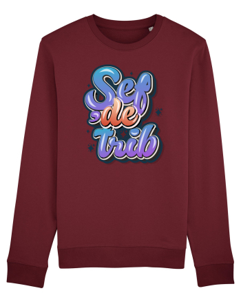 Sef de trib Burgundy