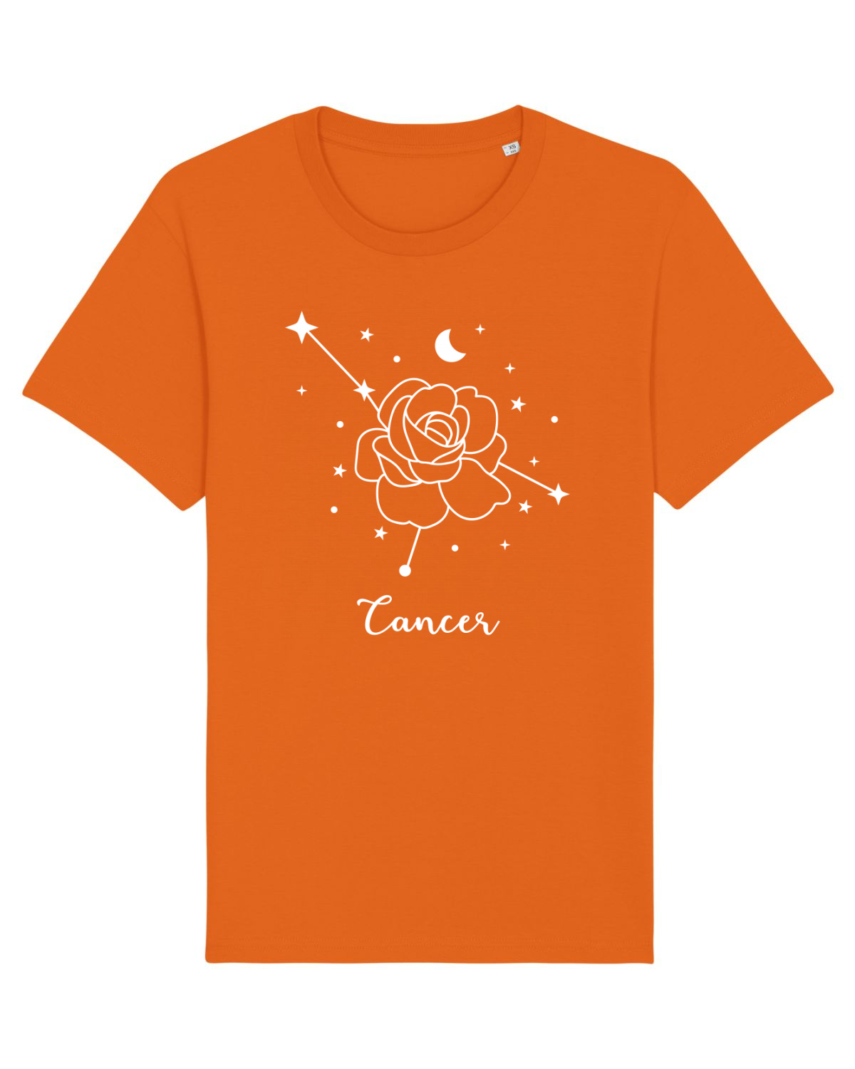 Tricou mânecă scurtă Unisex Rocker Bright Orange