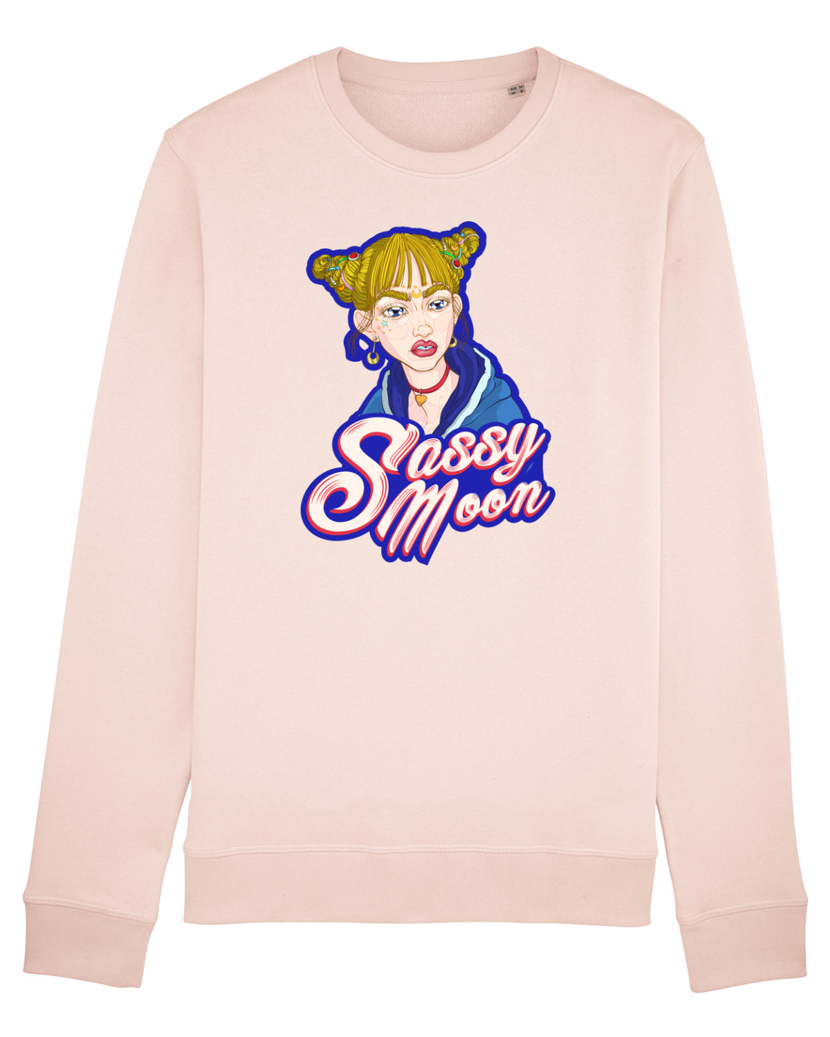 Bluză mânecă lungă Unisex Rise Candy Pink