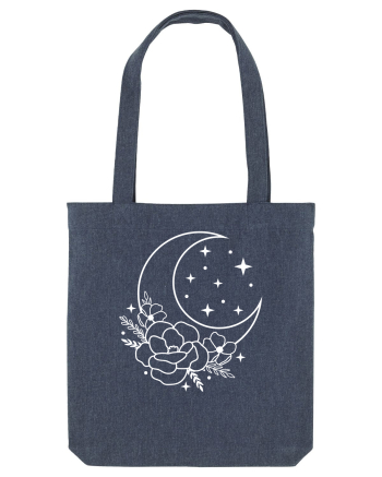 Celestial Flower Midnight Blue