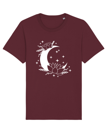 Flowers Of Moon Burgundy
