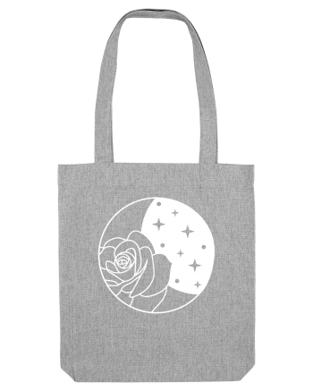 Full Moon Flower Heather Grey