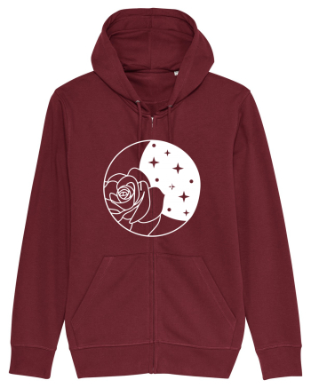 Full Moon Flower Burgundy