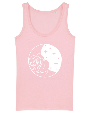 Full Moon Flower Cotton Pink
