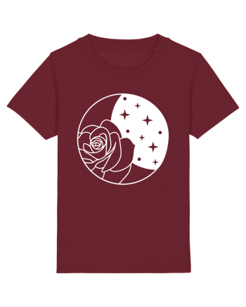 Full Moon Flower Burgundy
