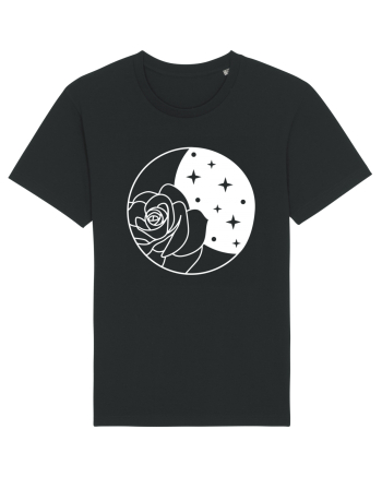Full Moon Flower Black