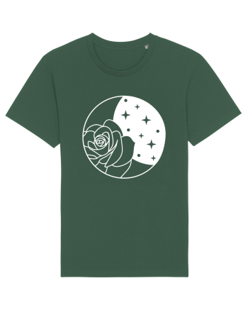 Full Moon Flower Bottle Green