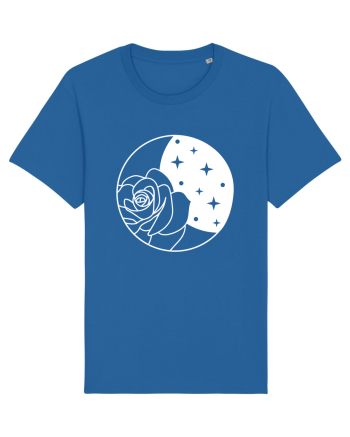 Full Moon Flower Royal Blue