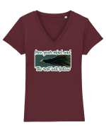 Wild - Salbatic Tricou mânecă scurtă guler V Damă Evoker
