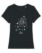 Leo Leu Tricou mânecă scurtă guler larg fitted Damă Expresser