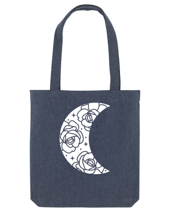 Moon Flower Midnight Blue