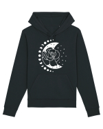 Moon Flower Moon Phases Hanorac Unisex Drummer