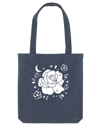 Celestial Flower Midnight Blue