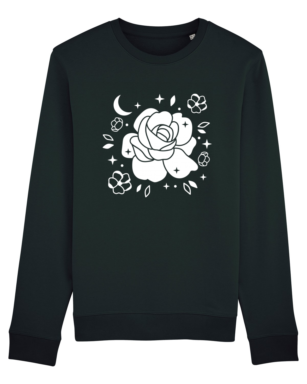 Bluză mânecă lungă Unisex Rise Black
