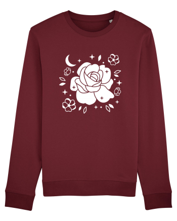 Celestial Flower Burgundy