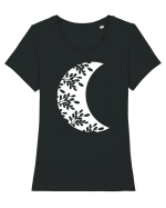 The Moon / Luna Tricou mânecă scurtă guler larg fitted Damă Expresser