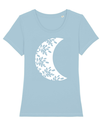 The Moon / Luna Sky Blue