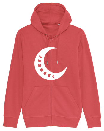Fazele Lunii Moon Phases Carmine Red