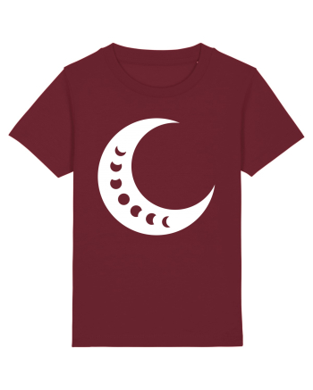 Fazele Lunii Moon Phases Burgundy