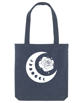 Moon Flower Midnight Blue