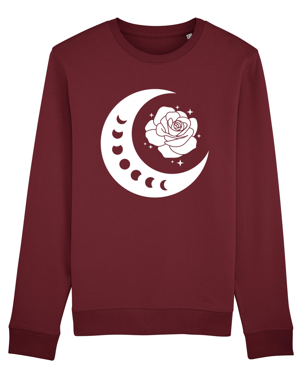 Bluză mânecă lungă Unisex Rise Burgundy