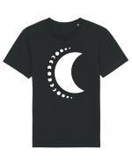 Fazele Lunii Moon Phases Tricou mânecă scurtă Unisex Rocker
