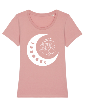 Celestial Moon Phases Flowers Canyon Pink