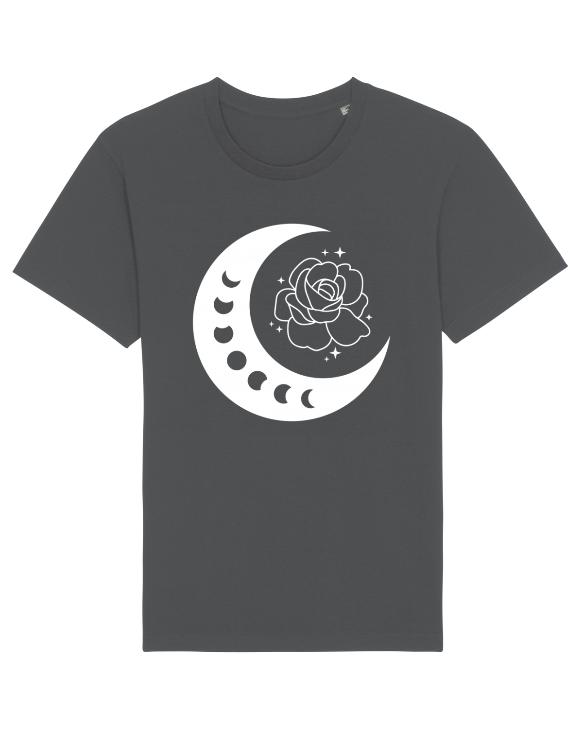 Tricou mânecă scurtă Unisex Rocker Anthracite